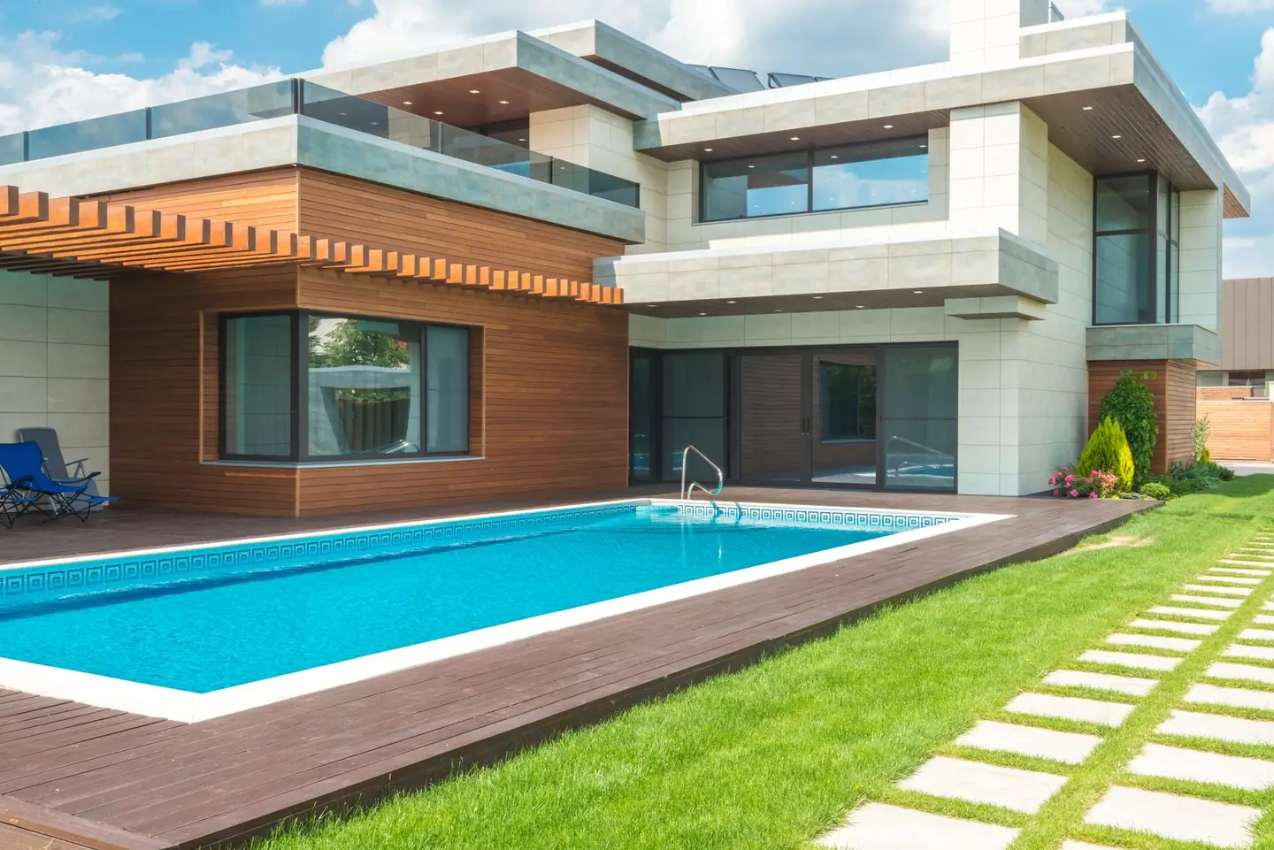 Swimming pool built in Horsley, NSW